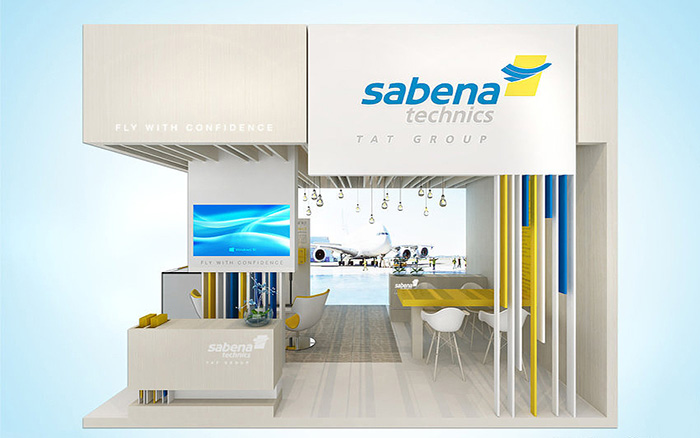 上海航空展示展台设计搭建