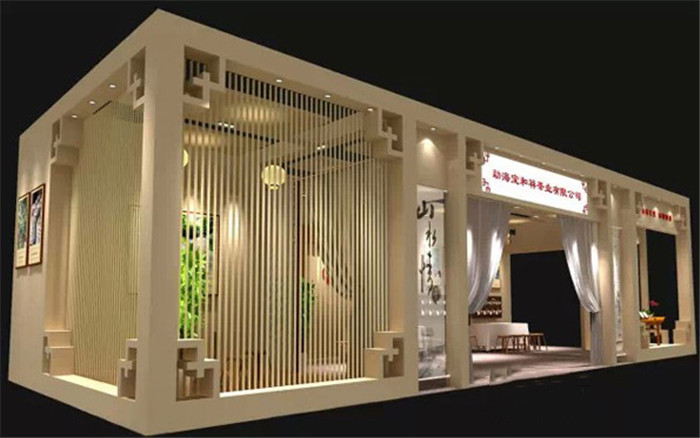 广州茶博会展厅设计-宝和祥