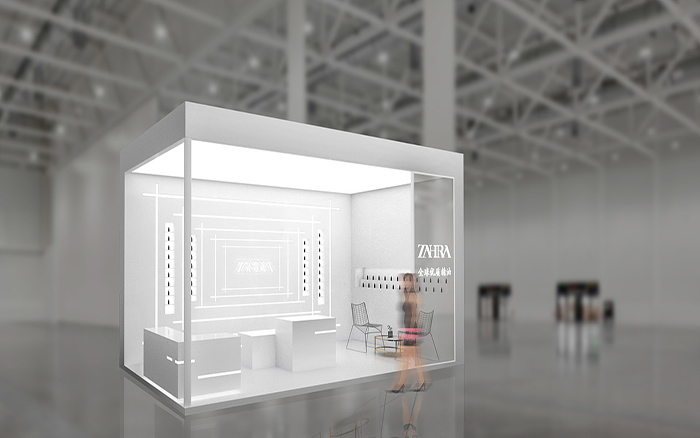 美博会展台搭建设计 美博会展台搭建设计
