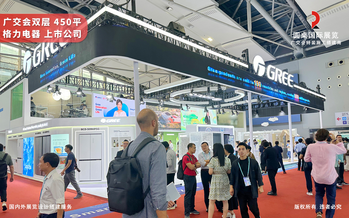 广交会双层展厅的开幕效果鉴赏